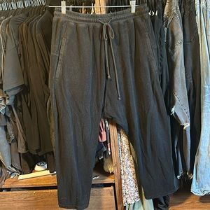 Free people black intimates haram jogger